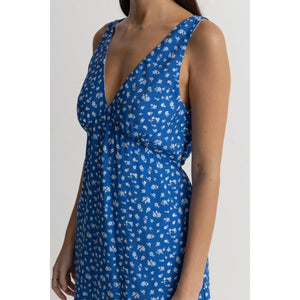 Rhythm Elodie Floral Mini Dress - Blue