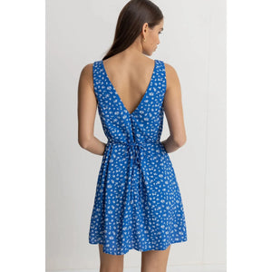 Rhythm Elodie Floral Mini Dress - Blue