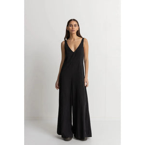 Rhythm Kiki Wide Leg Jumpsuit - Black