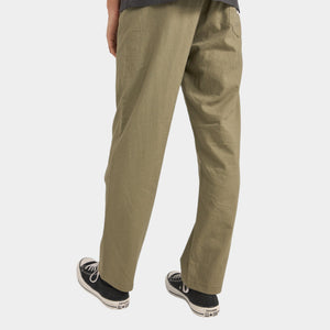 Rhythm Linen Jam Pant - Olive