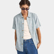 Load image into Gallery viewer, Rhythm Vera Short Sleeve Shirt - Sky