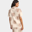 Load image into Gallery viewer, Rhythm Women's Seafarer Short Sleeve Shirt - Brown