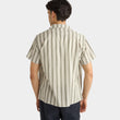 Load image into Gallery viewer, Rhythm Vacation Stripe Short Sleeve Shirt - Fern