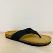 Load image into Gallery viewer, Plakton Men's 'Beach Boy' Apure Leather Sandal - Black