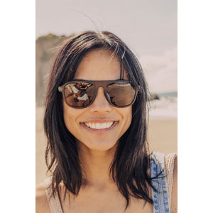 Sunski Shoreline Sunglasses - Olive Amber