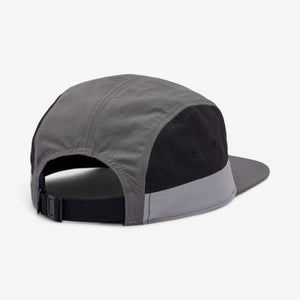 Cotopaxi Tech 5-Panel Hat - Black/Cinder