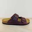 Load image into Gallery viewer, Plakton Women's 'Malaga' Apure Leather Sandal - Bordeaux