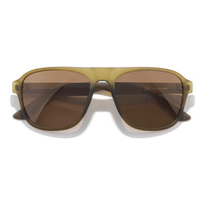 Sunski Shoreline Sunglasses - Olive Amber