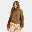 Load image into Gallery viewer, Rhythm Women's Classic Knit Jumper - Olive