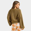 Load image into Gallery viewer, Rhythm Women's Classic Knit Jumper - Olive