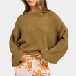 Load image into Gallery viewer, Rhythm Women's Classic Knit Jumper - Olive
