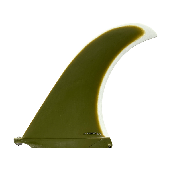 Captain Fin Co. JJ Wessels Mod 9.75" Single Fin - Green
