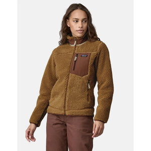 Patagonia Women's Classic Retro-X® Fleece Jacket - Nest Brown / Dulse Mauve