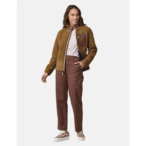 Patagonia Women's Classic Retro-X® Fleece Jacket - Nest Brown / Dulse Mauve