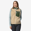 Load image into Gallery viewer, Patagonia Women's Classic Retro-X Vest - Natural / Birch White