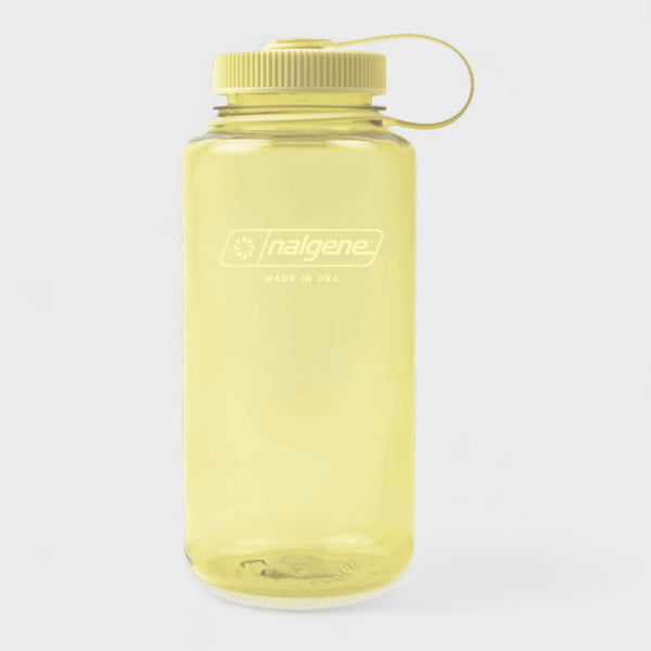 Nalgene 1 Litre Sustain Wide Mouth Bottle - Monochrome BUTTER