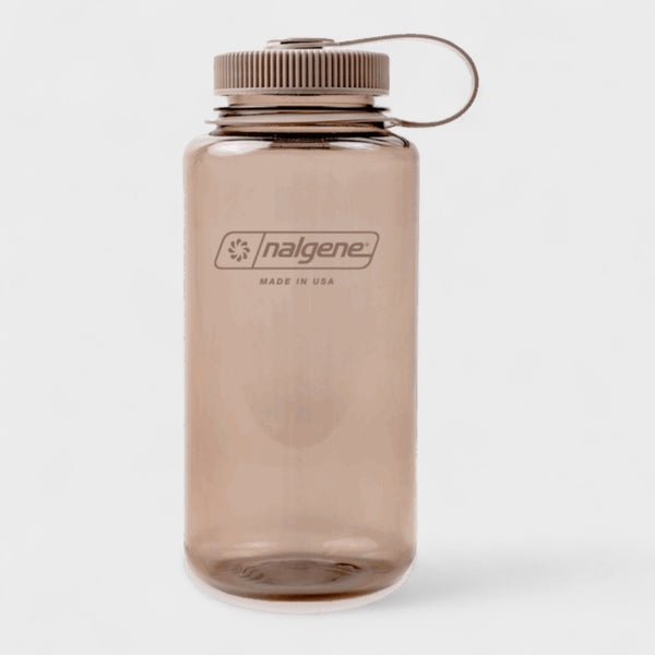 Nalgene 1 Litre Sustain Wide Mouth Bottle - Monochrome MOCHA