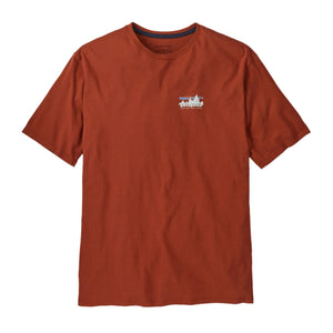 Patagonia Men's '73 Skyline Organic Tee - Burnished Red