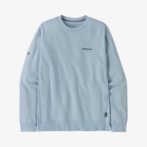 Patagonia Fitz Roy Icon Uprisal Crew Sweatshirt - Fleck Blue