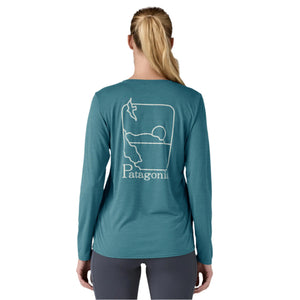 Patagonia Women's Long-Sleeved Capilene® Cool Daily Graphic Shirt - Waters