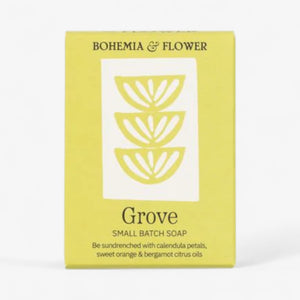 Bohemia & Flower  Grove Bar Soap - Spanish Orange, Bergamot & Calendula