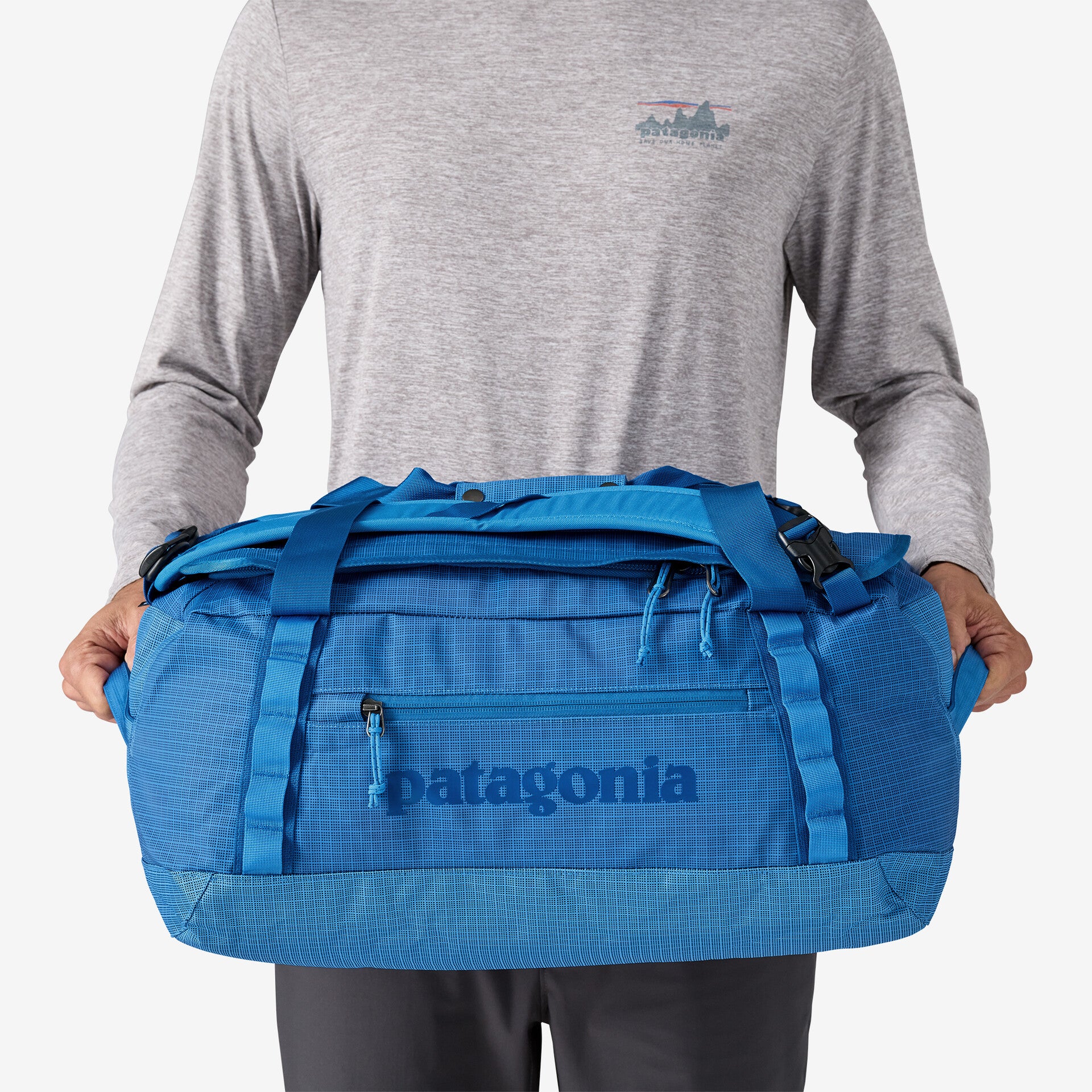 Patagonia Black Hole Duffel Bag 40L Endless Blue – Hiatus Store