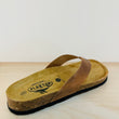Load image into Gallery viewer, Plakton Men's 'Beach Boy' Apure Leather Sandal - Oak Brown