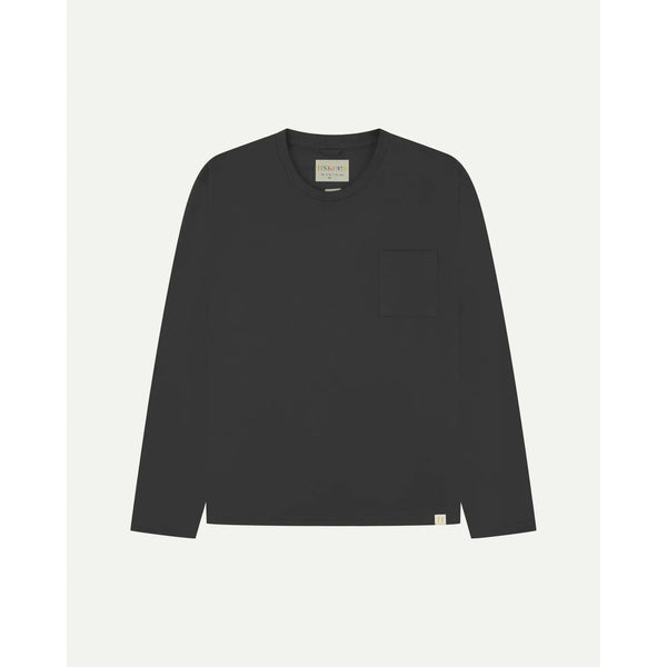 USKEES #7010 Long Sleeved T-Shirt - Faded Black