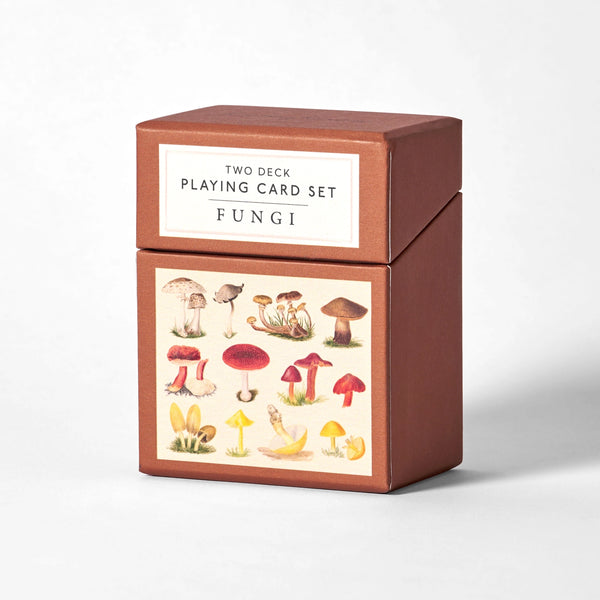 Roomytown Playing Cards - Set of Two Decks - Fungi