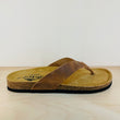 Load image into Gallery viewer, Plakton Men's 'Beach Boy' Apure Leather Sandal - Oak Brown