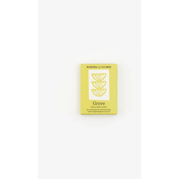 Bohemia & Flower Grove Bar Soap - Spanish Orange, Bergamot & Calendula