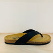 Load image into Gallery viewer, Plakton Men's 'Beach Boy' Apure Leather Sandal - Black