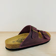 Load image into Gallery viewer, Plakton Women's 'Malaga' Apure Leather Sandal - Bordeaux