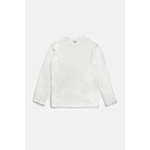 Rhythm Classic Waffle Knit Crew - Vintage White