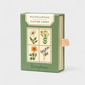 Roomytown Wildflowers Single Playing Card Deck