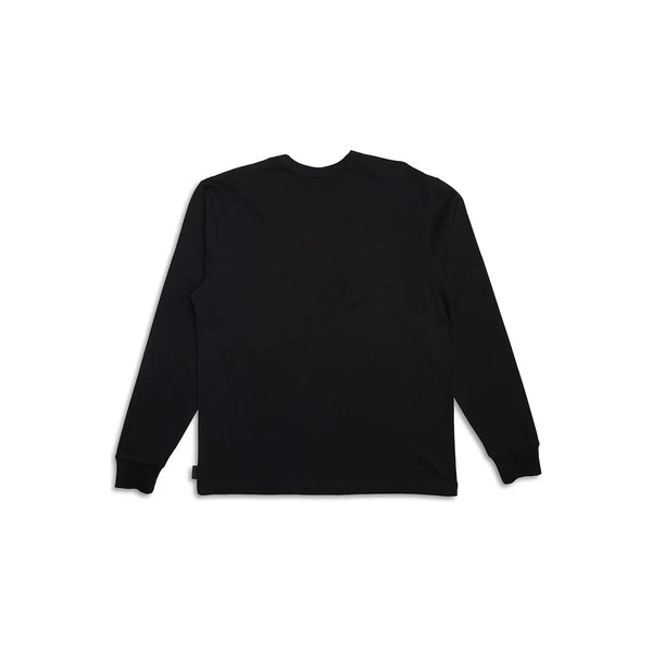 Deus Ex Machina 'DOCKER' Long Sleeve Cordura Tee - Anthracite