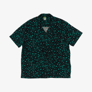 Deus Ex Machina Plant Cell Shirt - Biscay Green
