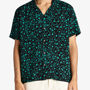 Deus Ex Machina Plant Cell Shirt - Biscay Green