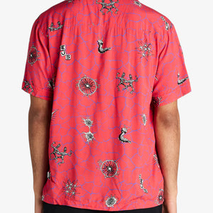 Deus Ex Machina Vibrant Virus Shirt - Strawberry