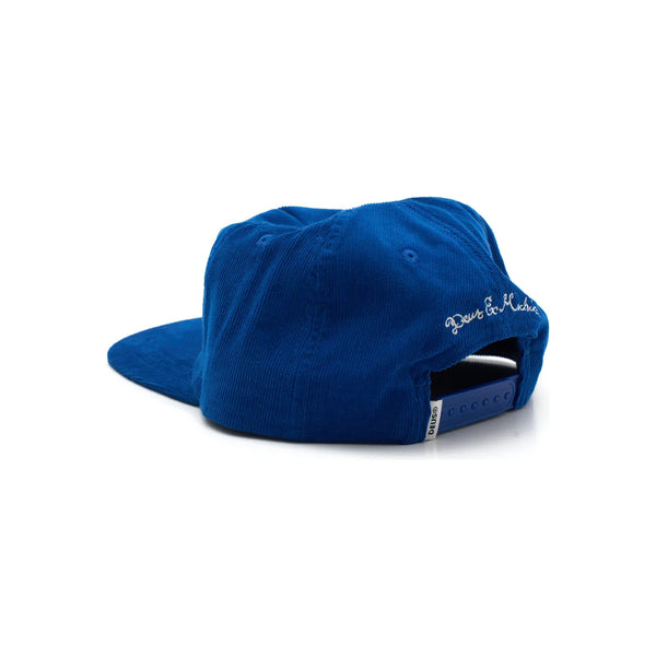 Deus Ex Machina 'Squeak Cord Cap' - Bright Cobalt