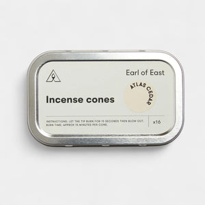 Earl of East | Atlas Cedar | Incense Cones - 16 pack