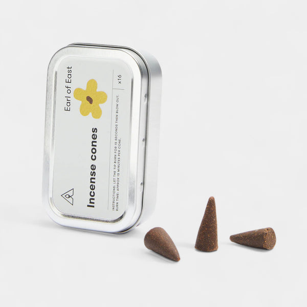 Earl of East | Flower Power | Incense Cones - 16 pack