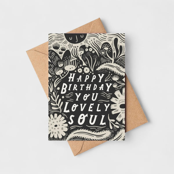 Lauren Marina 'Happy Birthday You Lovely Soul' Greeting Card