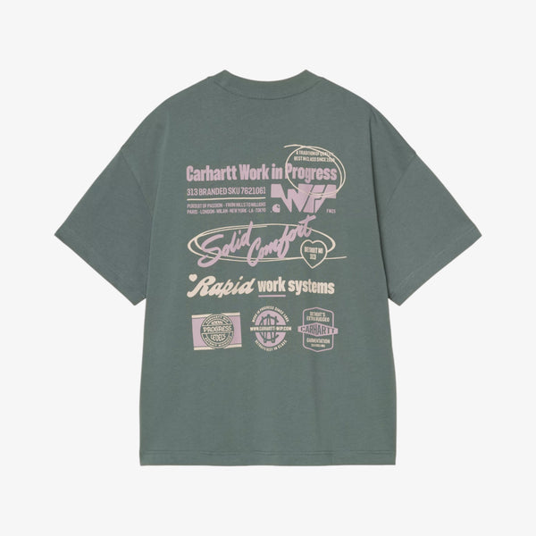 Carhartt Short sleeve Networks T-Shirt - Silver Pine