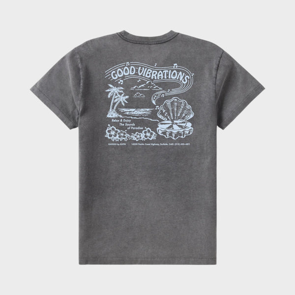 Katin Vibrations Tee - Black Sand Wash