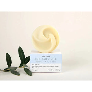 Myrtle & Soap Our Daily Milk Sensitive Skin Bar
