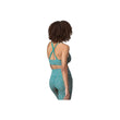 Load image into Gallery viewer, Patagonia Women's Maipo Low Impact Adjustable Bra - Sea Texture: Subtidal Blue