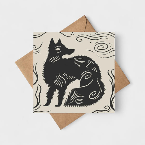 Lauren Marina 'The Fox' Greeting Card