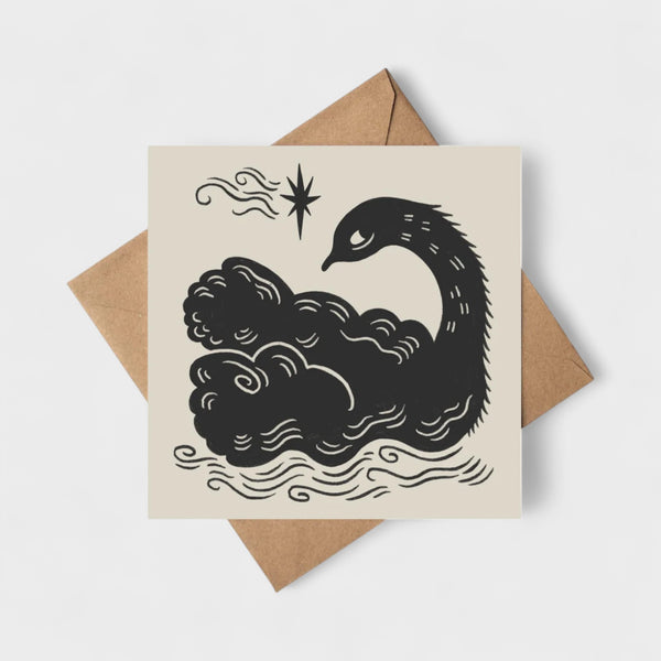 Lauren Marina 'The Swan' Greeting Card