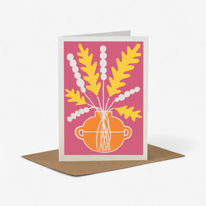 Wald Greeting Card - Leaf